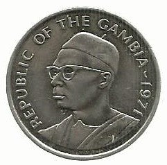 Gambia - 50 Bututs 1971 (Km# 12)