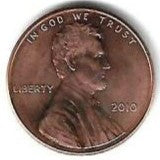 USA - 1 Cent 2010 (Km# 468)