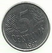 Brasil - 5 Centavos 1997 (Km# 632)