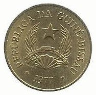 Guiné - 1 Peso 1977 (Km# 18) FAO