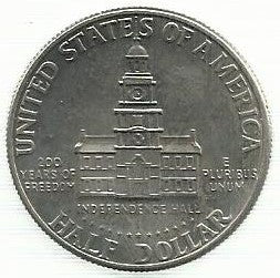 USA - 50 Cents 1976 (Km# 205)