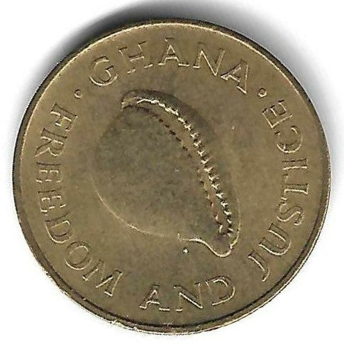 Gana - 1 Cedi 1984 (Km# 27)