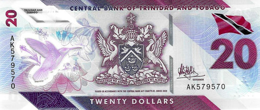 Trinidade e Tobago - 20 Dolares 2020 (# #63)