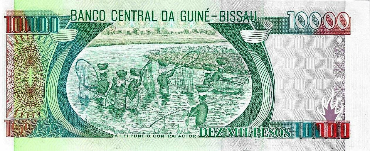 Guiné Bissau - 10000 Pesos 1990 (# 15a)