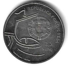 Portugal - 2,50 Euro 2011 (Km#..)  100 Anos Universidade Lisboa