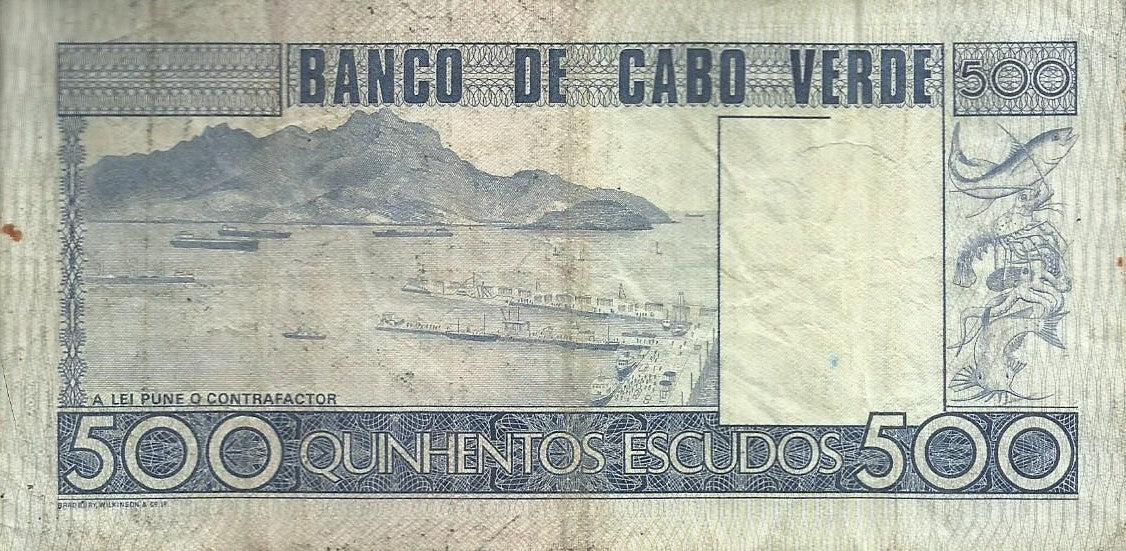 Cabo Verde - 500$00 1977 (# 55a)