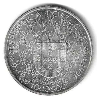 Portugal - 1000$00 1996 (Km# 696) Nª Srª Conceição