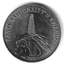 Ruanda - 50 Amafranga 2003 (Km# 26)