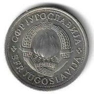 Jugoslavia - 1 Dinar 1981 (Km# 86)