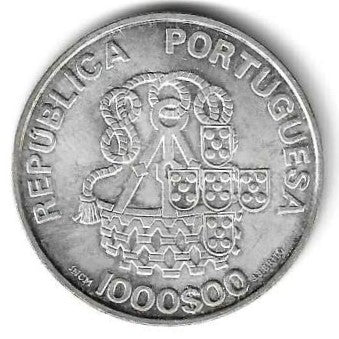 Portugal - 1000$00 1998 (Km# 798) Stª Casa Misericordia