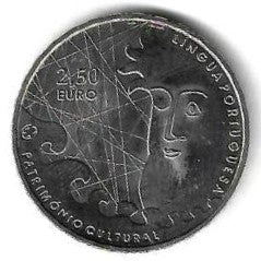 Portugal - 2,50 Euro 2009 (Km# ..) Lingua Portuguesa