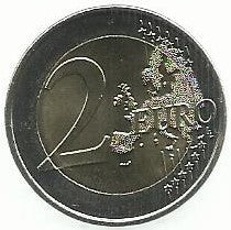 França - 2 Euro 2021 (Km# ..) 75 Anos UNICEF