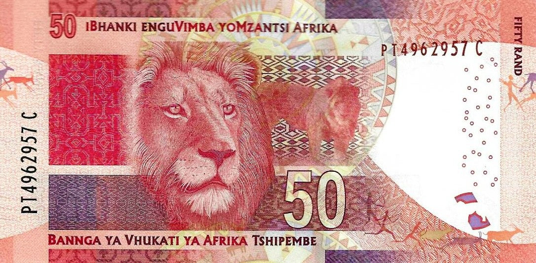 Africa Sul - 50 Rand 2015 (# 140b)