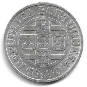 Portugal - 50$00 1971 (Km# 601) Banco Portugal