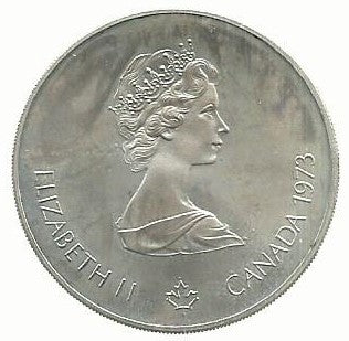 Canada - 5 Dolares 1973 (Km# 85) Montreal