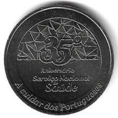 Portugal - 2,50 Euro 2014     (Km# 845) 35 Anos Serv. Social)