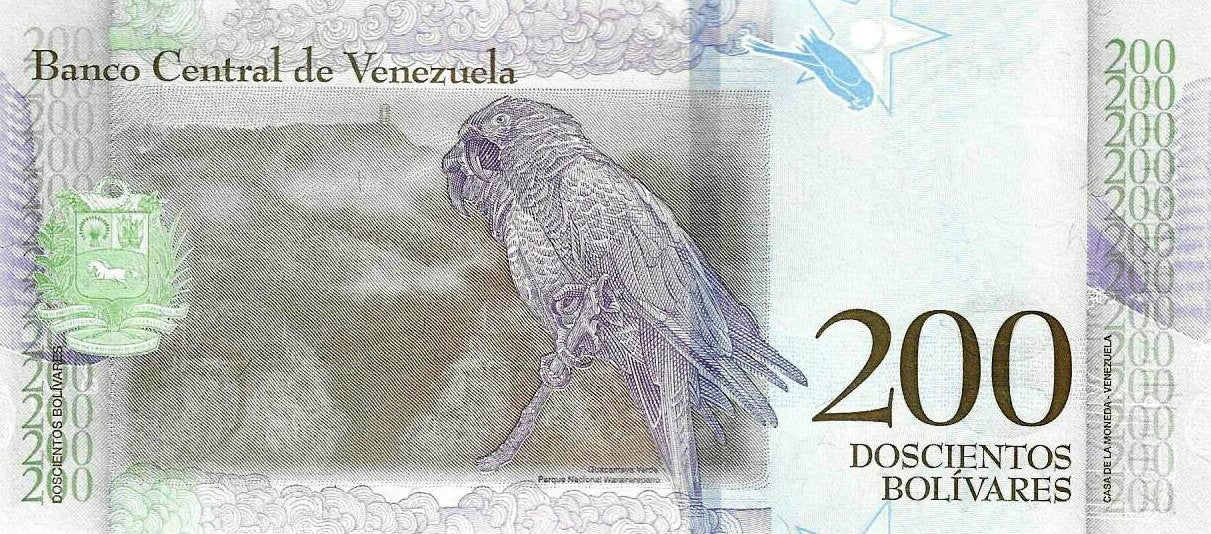 Venezuela - 200 Bolivares 2018 (# 107b)