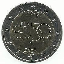 Irlanda - 2 Euro 2023 (Km# ..) Adesão U. E.