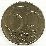 Austria - 50 Groschen 1966 (Km# 2885)