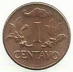 Colombia - 1 Centavo 1966 (Km# 205)