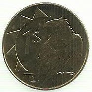 Namibia - 1 Dolar 2010 (Km# 4)