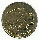 Cabo Verde - 1$00 1994 (Km# 27) Tartaruga