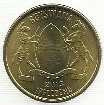 Botswana - 1 Pula 2013 (Km# 35)