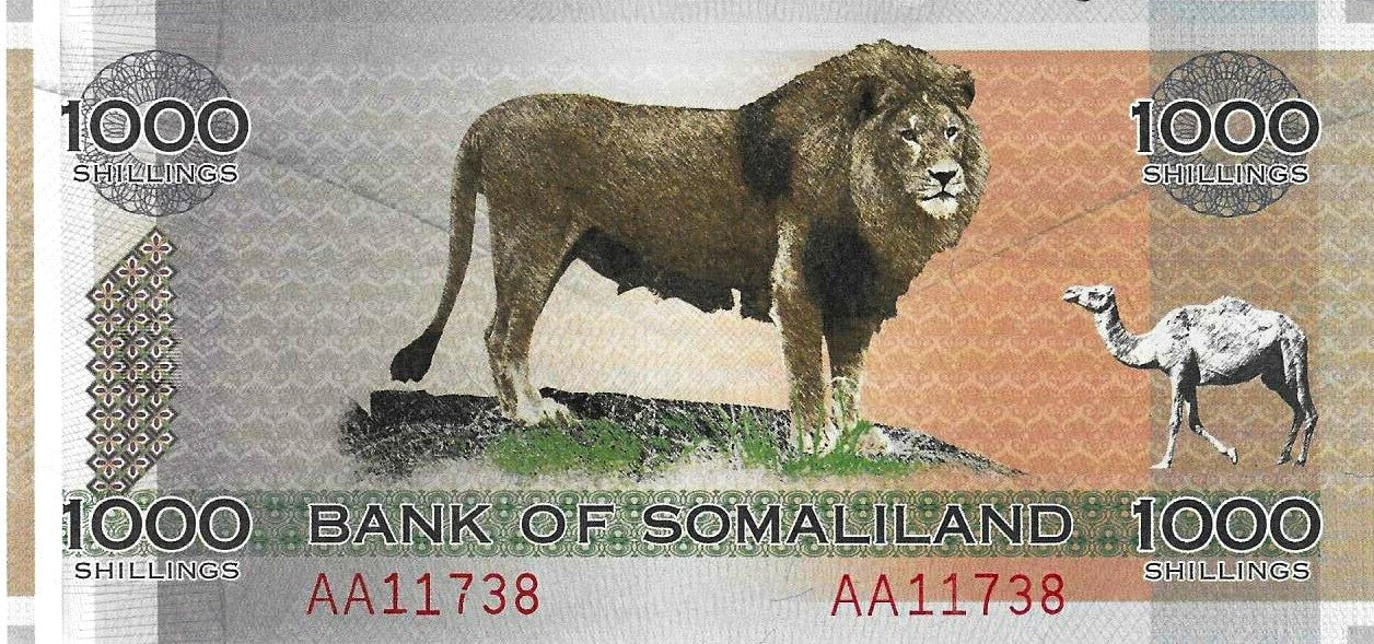 Somalilândia - 1000 Shillings 2006 (# Cs01)