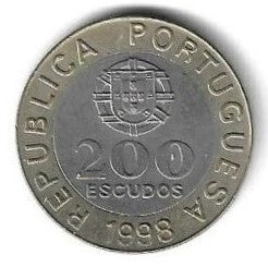 Portugal - 200$00 1998 (Km# 655)