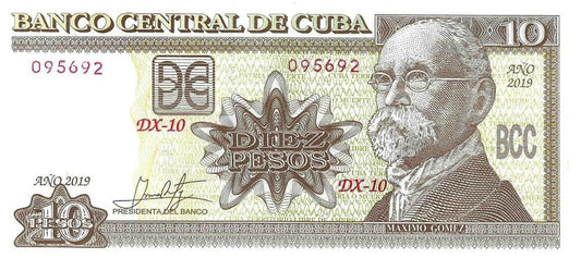 Cuba - 10 Pesos 2019 (# 117V)