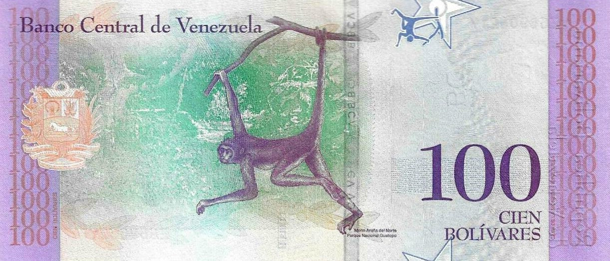 Venezuela - 100 Bolivares 2018 (# 106c)