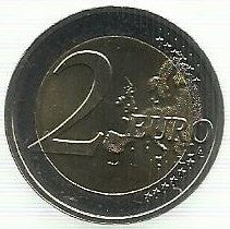 Holanda - 2 Euro 2012 (Km# 315) 10 Anos Euro