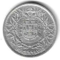 Portugal - 20 Centavos 1916 (Km# 562)