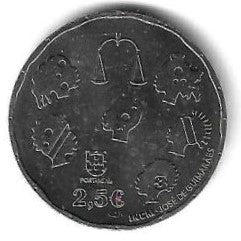 Portugal - 2,50 Euro 2015 (Km# 859) Provedor Justiça