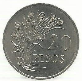 Guiné - 20 Pesos 1977 (Km# 21) FAO