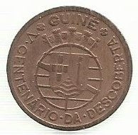 Guiné - 50 Centavos 1946 (Km# 6)