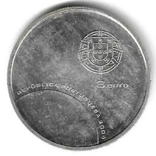 Portugal - 8 Euro 2004 (Km# 756) Defesa guarda redes