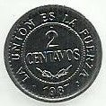 Bolivia - 2 Centavos 1987 (Km# 200)