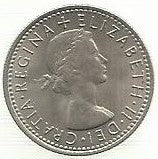 Inglaterra - 6 Pence 1967 (Km# 903)