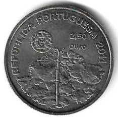 Portugal - 2,50 Euro 2011 (Vinhas Ilha do Pico)