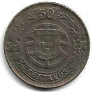 Portugal - 50 Centavos 1926 (Km# 575)