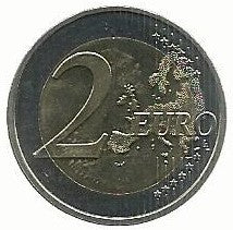 Letonia - 2 Euro 2016 (Km# 175) Vaca