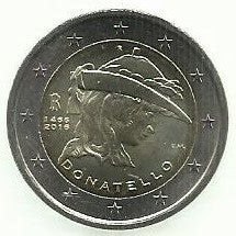 Italia - 2 Euro 2016 (550 Anos Morte Donatello)