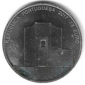 Portugal - 7,50 Euro 2017 (Km# 880) Arquiteto Àlvaro Siza