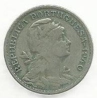 Portugal - 50 Centavos 1940 (Km# 577)