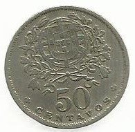 Portugal - 50 Centavos 1927 (Km# 577)