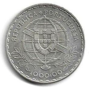 Portugal - 1000$00 1980 (Km# 611) Camões