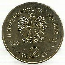 Polonia - 2 Zlote 2010 (Y# 732) Grunwald 1410