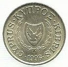 Chipre - 1 Centimo 1996 (Km# 53.2)