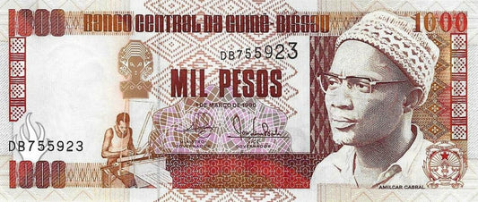 Guine Bissau - 1000 Pesos 1990 (# 13)